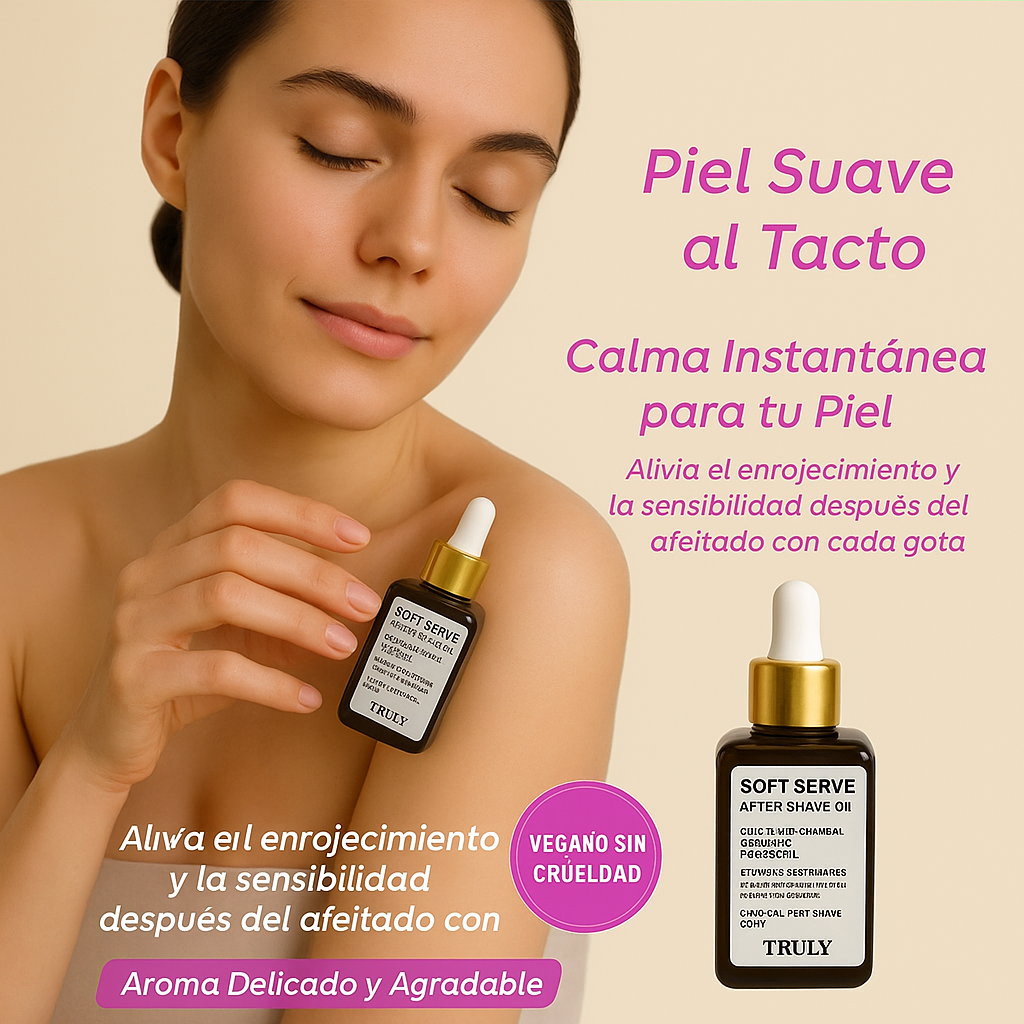 ACEITE TRULY PIEL SUAVE POST AFEITADO