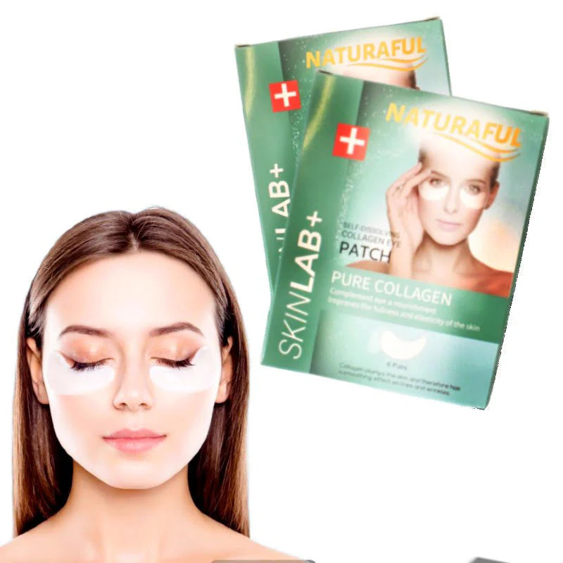 NATURAFULL™ (Pack 2 cajas ). 12 unidades. Parches de colágeno auto disolventes para OJERAS