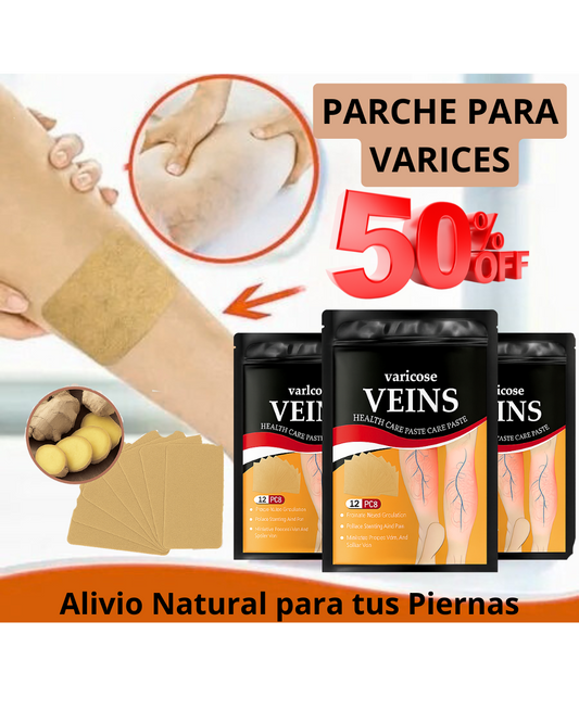 VenoParche ™ (Pack X3). 36 unidades. Vuelve a tener tus piernas sanas‼️